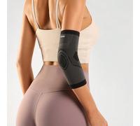 1 Pezzo Manicotto di sostegno per gomito elastico e traspirante per donna e uomo, accessori per badminton, basket, pesca, palestra L,M,XLColore unicoPoliammide