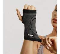 1 pezzo Manicotto di supporto per il polso traspirante e compressivo, adatto per sollevamento di kettlebell e altri sport, protezione del polso L,M,XLNylon