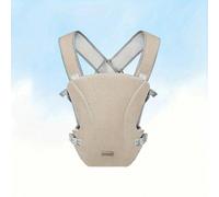 1 pezzo Marsupio per bambini in rete, design a croce sulla schiena, cinghie per le spalle regolabili e che alleviamo la pressione, rete traspirante per la ventilazione, soluzione di trasporto leggera 