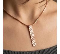 1 pezzo medaglione pendente bastone curativo in rame puro, gioielli, Kriya sp...