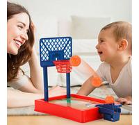 1 pezzo Mini gioco da tavolo interattivo di tiro a canestro, adatto per bambini dai 3 anni in su, allena la concentrazione, gioco da festa, regalo di compleanno per bambini, simula la decorazione di u