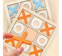 1 pezzo Mini Gioco dell''Oca XO, classico gioco da tavolo per famiglie, gioco strategico tradizionale, adatto per riunioni di gruppo, intrattenimento per feste, giochi da viaggio, regali per le vacanz