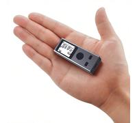 1 pezzo Mini raccoglitore digitale in lega A Aum, mini raccoglitrice con più modalità di misurazione, USBinging, 198 cm con funzione 'angolo, adatto per la misurazione della costruzione, l'installazio