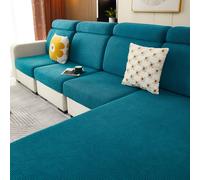 1 pezzo monocolore chicco di mais Copridivano , stile moderno jacquard cool fibra elastico copertura completa antimacchia & a prova di polvere Fodera per cuscino del divano , adatto per soggiorno diva