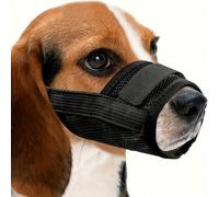 1 pezzo Museruola per cane nera, anti-morso e anti-abbaiare, che permette di bere acqua e mangiare, museruola adatta per cani di taglia media e piccola come Golden Retriever e Barboncino L,M,S,XL,XXLC