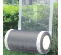 1 pezzo Nastro adesivo impermeabile per riparazione schermo - toppe in rete autoadesiva resistente alla lacerazione, pellicola sigillante per finestre, porte, zanzariere e varie superfici 5 cm * 5 m,7