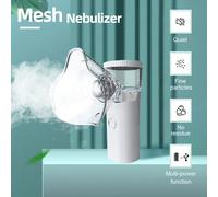 1 pezzo Nebulizzatore portatile a maglia, nebulizzatore elettrico portatile silenzioso, adatto per casa o viaggio, per il trattamento di malattie respiratorie tra cui tosse, raffreddore, asma e malatt