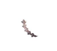 1 Pezzo New Leaf Farfalla Orecchini A Clip per Le Donne Senza Piercing Sparkling Zircon Crystal Ear Cuffs Ear Clips Gioielli Popolari