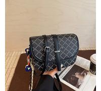 1 pezzo Nuova borsa a tracolla con fibbia decorativa stampata alla moda, borsa a sella versatile, adatta per l'uso quotidiano delle donne, il pendolarismo lavorativo, i viaggi in vacanza, le feste, i 