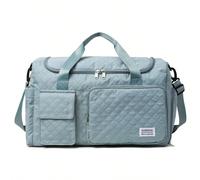 1 pezzo Nuova borsa da viaggio di grande capacità, borsa da viaggio per brevi viaggi, borsa da palestra con stampa leopardata, borsa a tracolla casual stile sportivo da donna, adatta per maternità, po