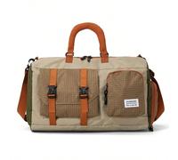 1 pezzo Nuova borsa da viaggio di grande capacità, borsa per brevi viaggi, borsa da palestra, borsa sportiva stile casual da donna, borsa maternità, borsa ospedale, borsa vacanza, borsa casual imperme