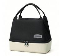 1 pezzo Nuova borsa termica per il pranzo Dopamina ad alta capacità, borsa per il pranzo impermeabile e portatile, borsa termica isolata grande, borsa per il picnic rinforzata, borsa termica per il pr