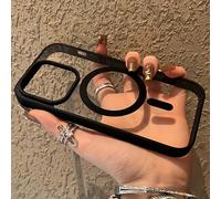 1 pezzo Nuova custodia magnetica per telefono in colore solido in acrilico compatibile con 16 Pro Max, 11/12/13/14 Plus, XR/7/8 Plus, 15 Pro Max, 17/17 Ari/17 Pro Max, compatibile anche con la serie i