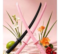 1 pezzo Nuova spada samurai retrattile in arrivo nel 2026, adatta per feste, compleanni, Pasqua, lauree, regali rosa,neroABS