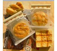 1 pezzo Nuovo giocattolo antistress soffice e schiacciabile a forma di pane, giocattolo da comprimere a lento ritorno, ideale come regalo per ufficio, compleanni, Natale o Ognissanti La Danimarca è in