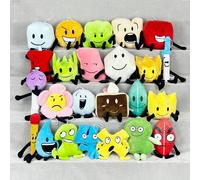 1 pezzo Nuovo peluche di merchandise di Battle for Dream Island - Peluche di Dream Island - Regalo - Bambola - Bambola di peluche - Pasqua fiammiferi,Erba verde,cubetti di ghiaccio,oro,penna,Fiori,Fia