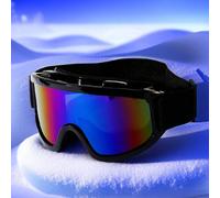 1 pezzo Occhiali protettivi extra large con fascia elastica antifog, in spugna, per attività all'aperto come parapendio, sci, ciclismo, motociclismo ADV, fuoristrada, protezione del viso da fango, ant