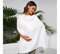 1 pezzo [Oeko-Tex] Copertina per allattamento con stampa di elefante, adatta per tutte le stagioni Tagli UnicaGeometricoTessuto