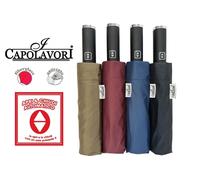 1 Pezzo Ombrello da Pioggia Apri e Chiudi Extra Strong 4 Colori