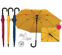 1 Pezzo Ombrello da Pioggia Fusto Coordinato Donna 3 Colori