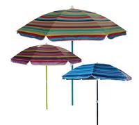1 Pezzo Ombrellone Mare Spiaggia Mondello 180 cm 3 Colori