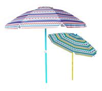 1 Pezzo Ombrellone Spiaggia Mare Tropea Tubo 32 mm 200 cm Vari Colori