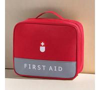 1 pezzo Organizer medico, borsa multiuso di primo soccorso, custodia per medicinali, scatola di primo soccorso, forniture mediche, organizer per medicinali a più strati, contenitore per pillole, acces