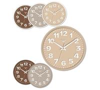 1 Pezzo Orologio da Parete in ABS Tondo Maxi 36 cm 2 Modelli 3 Colori