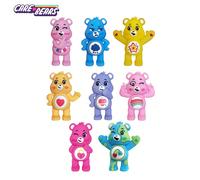 1 pezzo Orsetto dei Care Bears, serie misteriosa di personaggi dei cartoni animati 3D con licenza ufficiale, 1 personaggio casuale dei 8 tipi e stili vari, statuine colorate di orsetti adorabili, idea