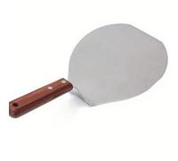 1 pezzo Pala per pizza in acciaio inossidabile da 13 pollici con manico in legno - Durevole e resistente al calore - Perfetta per torte, pizze e cottura - Strumento da cucina ideale - Ottimo regalo pe