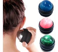 1 pezzo Palla da massaggio, strumento di auto-massaggio per il rilassamento muscolare, spalle, collo, schiena, piedi, corpo, tessuto profondo, punti di attivazione, nodi muscolari, yoga, scuola, ritor