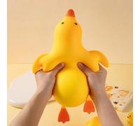 1 pezzo Pallina morbida a forma di viso di anatra cartone animato 2026 per bambini, giocattolo morbido ed elastico antistress da spremere, regalo divertente per feste di compleanno tra amici, stile ca