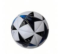 1 pezzo Pallone da calcio pentagonale taglia 2, realizzato in materiale durevole PVC/PU, cucito a macchina, robusto e di lunga durata, alta elasticità per allenamenti all'aperto, partite in campus, gi