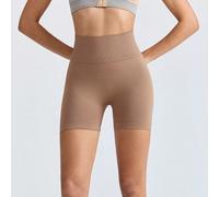 1 pezzo Pantaloncini modellanti a vita alta per il controllo dell addome, pantaloncini sportivi senza cuciture per yoga, corsa e attività fisica CONSIGLI PER LA TAGLIA: Per un effetto modellante ottim