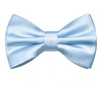 1 pezzo Papillon da uomo a tinta unita a doppio strato, papillon formale da business per abito, papillon da testimone per matrimonio e banchetto Tagli UnicaColore unicoPoliestere