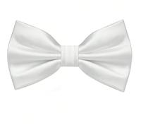1 pezzo Papillon da uomo tinta unita, papillon in poliestere a doppio strato per sposo, testimone, usciere, presentatore, accessorio, festival, regalo di laurea, accessorio Tagli UnicaColore unicoTess