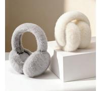 1 pezzo Paraorecchie invernali caldi, cuffie per le orecchie in stile coreano carino e morbido, regolabili, copriore anti-gelo - Il colore della fodera interna dei paraorecchie sarà spedito casualment