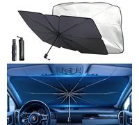1 pezzo Parasole per parabrezza auto, parasole per finestrino auto estivo, parasole base per auto, estensore parasole auto, visiera parasole parabrezza, design leggero e portatile - Protegge gli inter