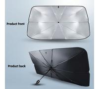 1 pezzo Parasole per parabrezza auto - Protegge l'interno dell'auto dalla luce solare estiva - Accessorio per protezione del parabrezza e visiera parasole Taglia grande (applicabile a tutti i modelli)