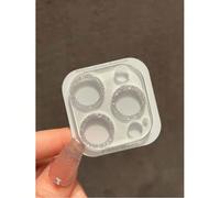 1 pezzo Pellicola protettiva per lente in cristallo lucido compatibile con iPhone 15 Pro Max, copertura per lente dello smartphone tutto in uno, adesivo in vetro temperato per lente, regalo per comple