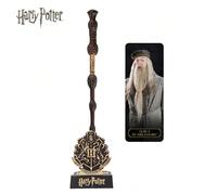 1 pezzo Penna a forma di bacchetta di Harry Potter, ufficialmente concessa in licenza, penna a con piuma di Harry Potter, articoli di cancelleria del mondo magico, set di cancelleria per studenti di H