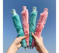 1 pezzo Penna a sfera morbida e soffice Jumbo da 1,0 mm con punta a palla e inchiostro a nero per Ufficio e scuola, regali per il ritorno a scuola Policloruri di vinile