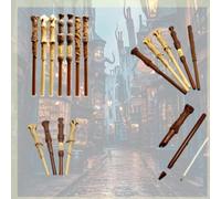 1 pezzo Penna bacchetta magica di con inchiostro nero, gadget per feste di bambini e souvenir di Ognissanti, strumento di scrittura per studenti, accessorio da scrivania per ufficio, decorazione per l