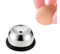 1 Pezzo Perforatore Apri-Uovo, Perforatore per Uova, Punzone per Uova con Ago in Acciaio Inossidabile, Egg Piercer Pricker, Frullino per Gusci D'uovo, per Uova Crude/Morbide/Dure
