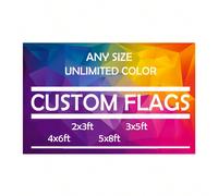 1 pezzo Personalizzato bandiera stendardo arazzo di qualsiasi dimensione, bandiera personalizzata da giardino, personalizza il tuo logo, testo o immagine, decorazione da parete versatile, riutilizzabi