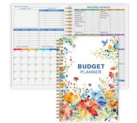 1 pezzo Pianificatore di budget - Organizzatore finanziario mensile con quaderno per il tracciamento delle spese per gestire efficacemente il tuo denaro, pianificatore finanziario/libro contabile senz