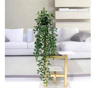 1 pezzo Pianta in vaso con disegno mandala, decorazione piante verdi appese per recinzioni e giardini, piante artificiali da interno per ufficio, di alta qualità, idea regalo per San Valentino Tagli U