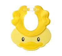 1 Pezzo Piccolo Cappuccio Per La Doccia Per Bambini Anatra Gialla, Animale Da Cartone Animato Carino, Lavaggio Dei Capelli E Protezione Agli Occhi, Viscere Da Sole Regolabile E Creativa.