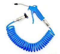 1 pezzo Pistola ad aria compressa ad alta pressione, pompa spray per soffiare la polvere con ugello allungato, adatta per lavorazioni industriali, pulizia delle apparecchiature, interni di auto e del 