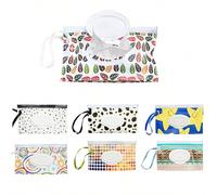 1 pezzo Porta salviette umide portatile, contenitore organizzatore porta salviette umide per bambini, design con coperchio a ribaltamento e maniglia, impermeabile, ideale per doccia del bambino, decor